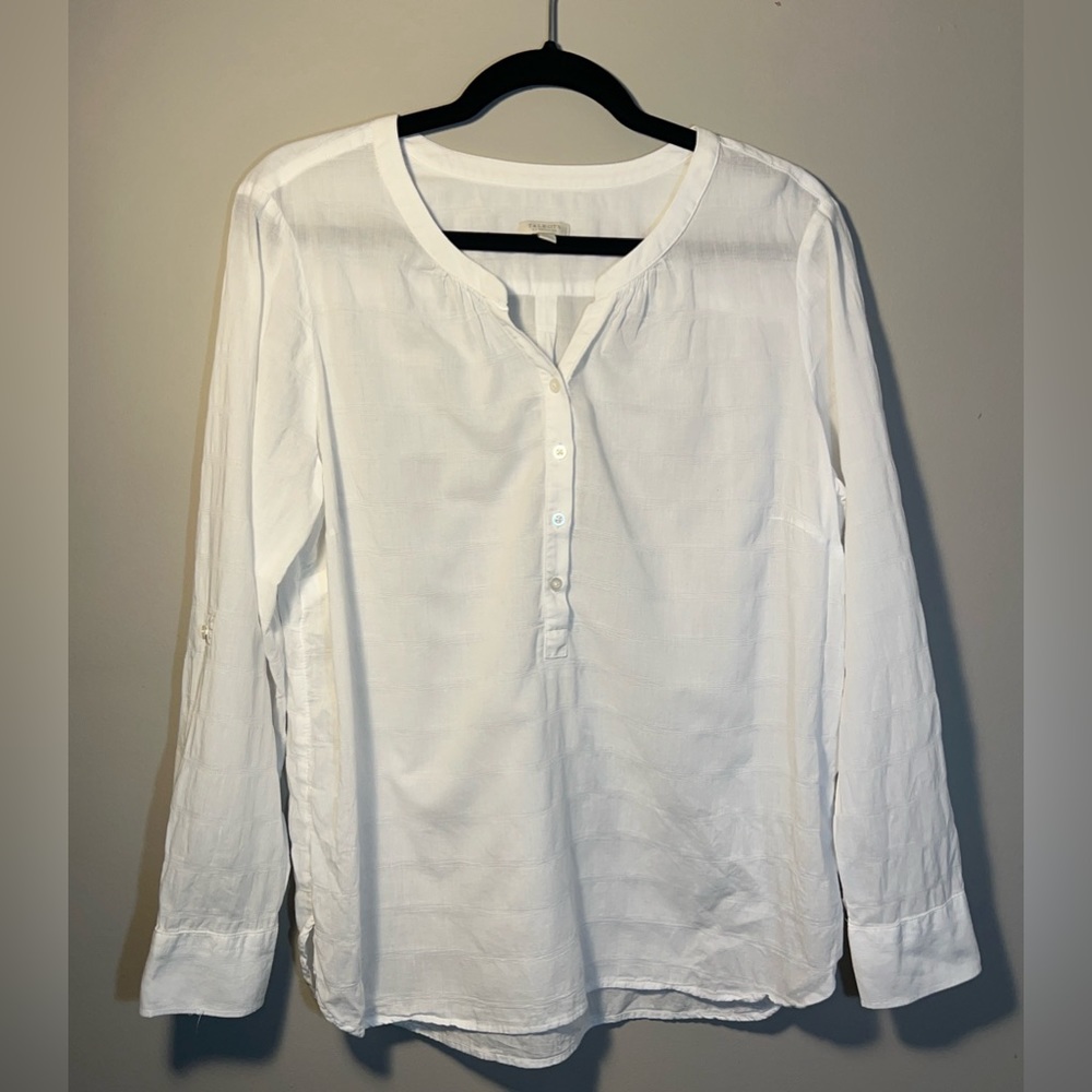 Talbots Cotton Popover Tunic